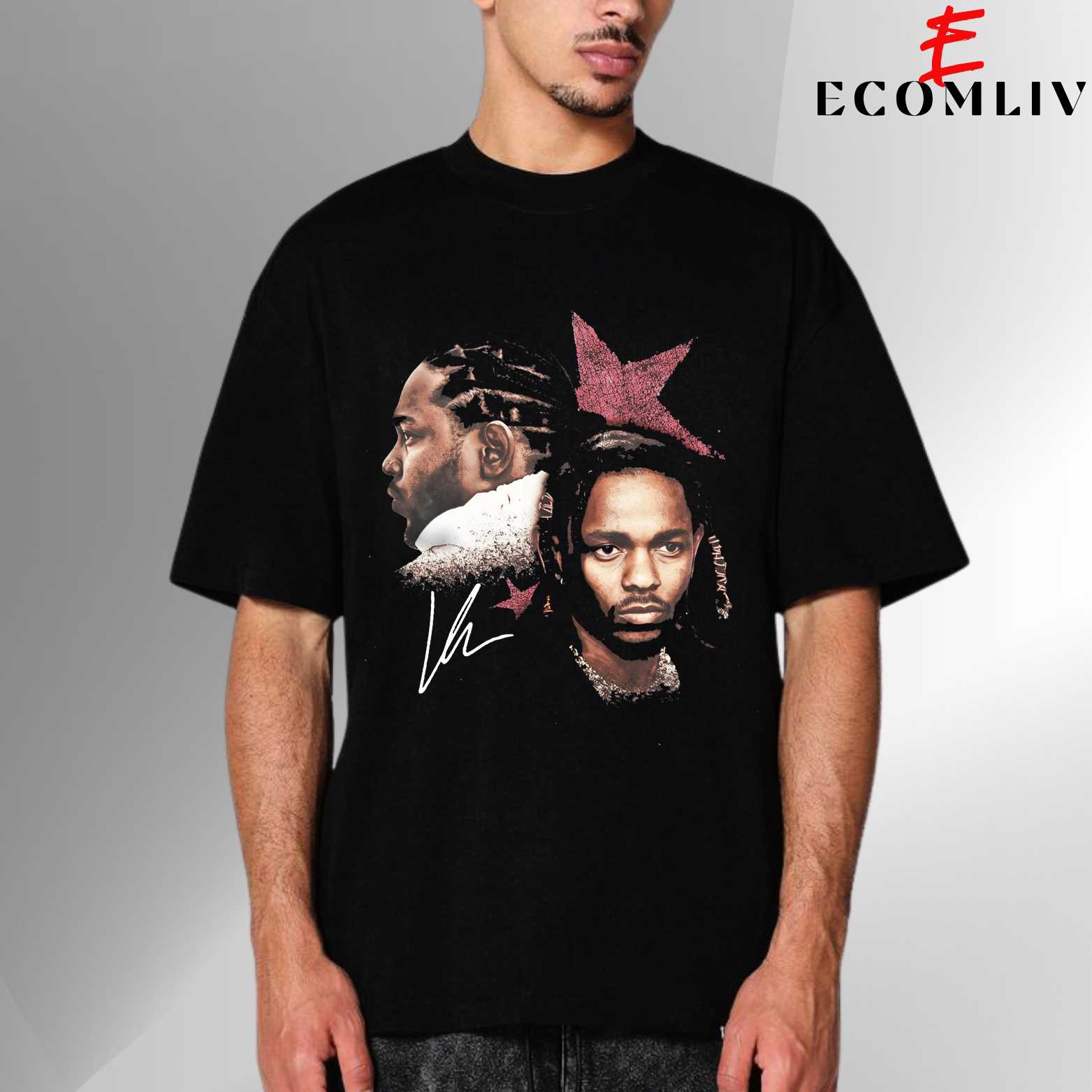 Kendrick Graphic Rap Tee, Street Fashion Unisex T-Shirt